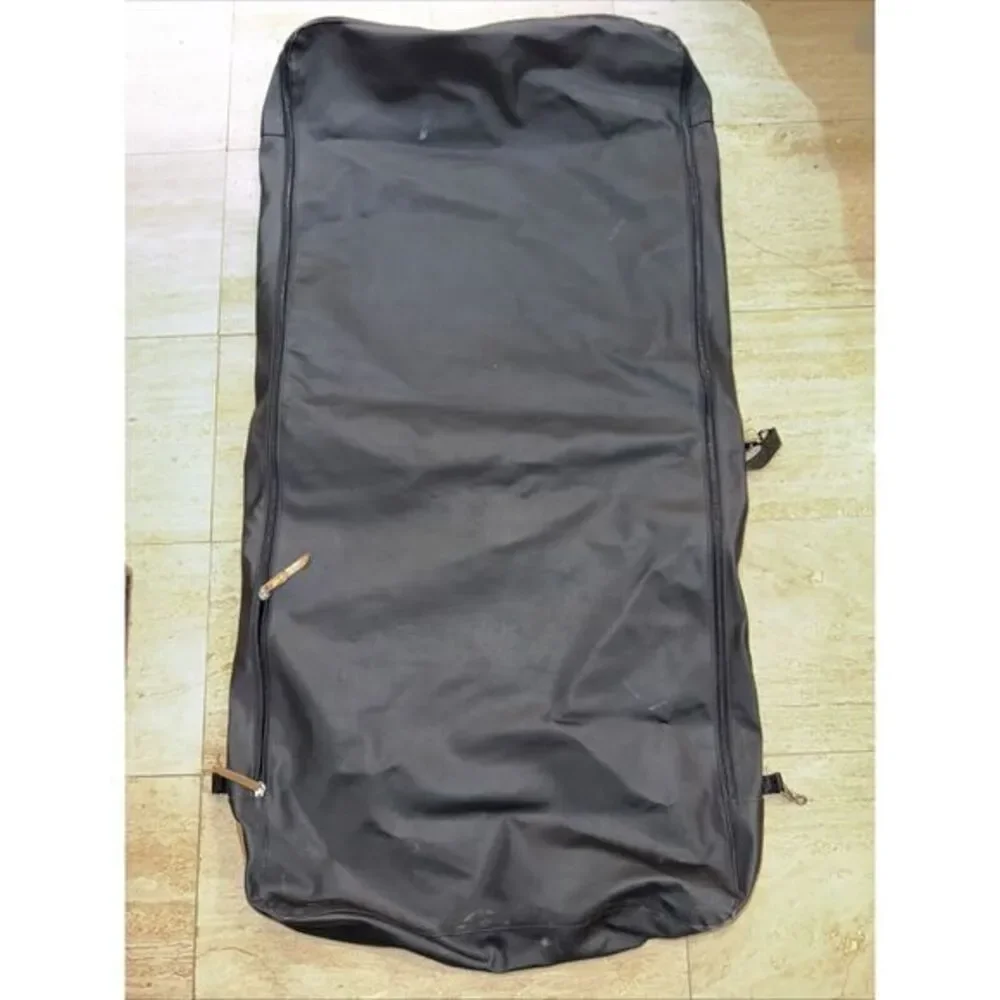 Jon Hart Design Large‎ Garment Bag Black Coated Canvas Bifold 23